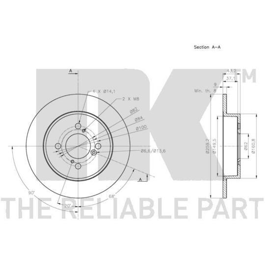 205225 - Brake Disc 