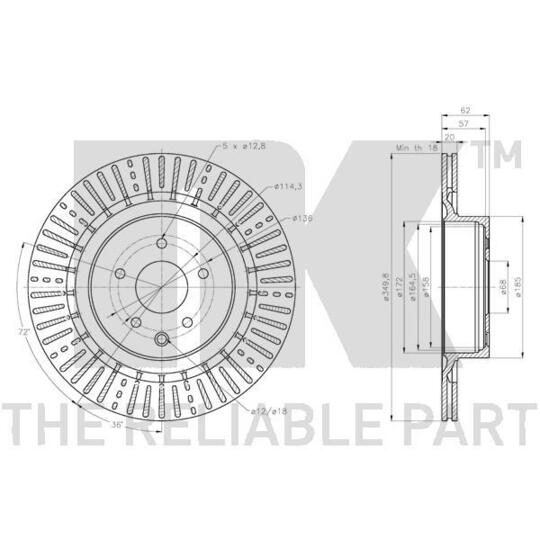 312293 - Brake Disc 