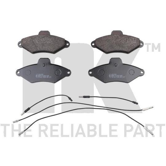 221930 - Brake Pad Set, disc brake 