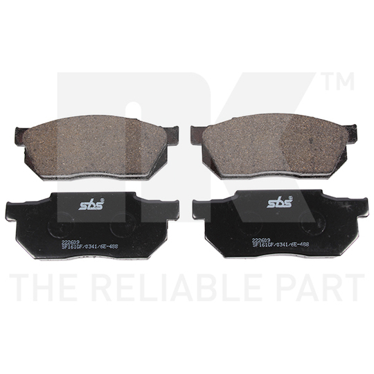 222609 - Brake Pad Set, disc brake 