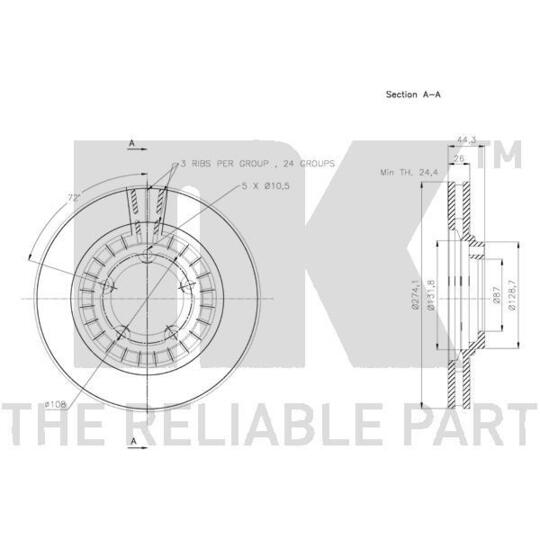 313435 - Brake Disc 