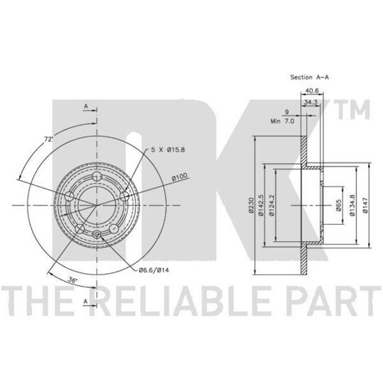 204761 - Brake Disc 