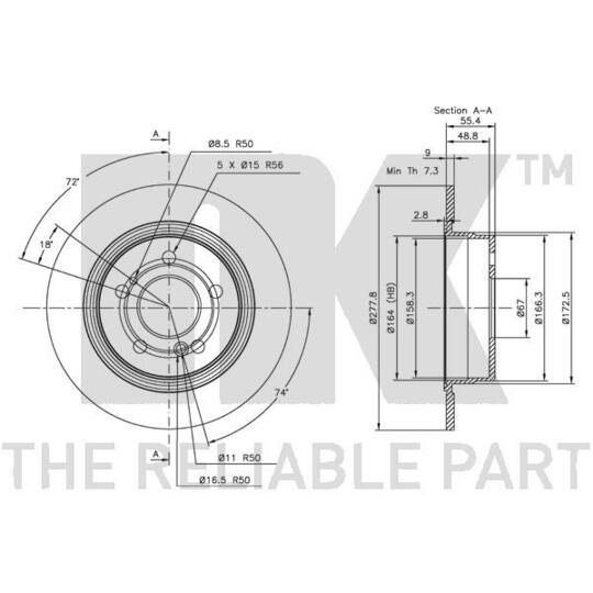 203320 - Brake Disc 