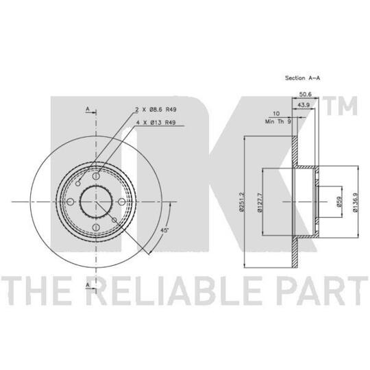 209928 - Brake Disc 