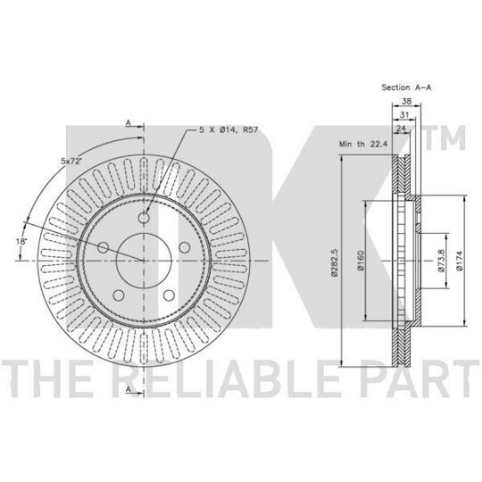 209301 - Brake Disc 