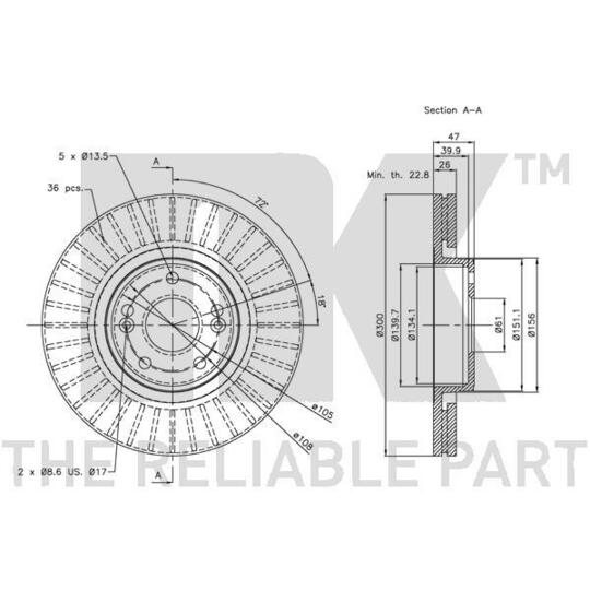 203932 - Brake Disc 