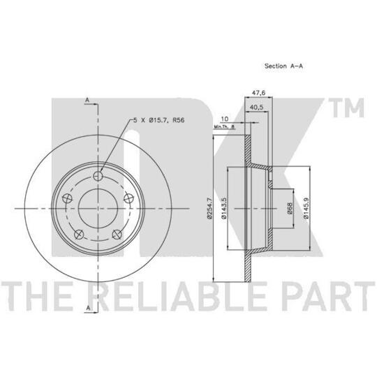 204784 - Brake Disc 