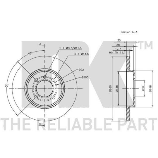 201516 - Brake Disc 