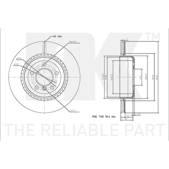 3415114 - Brake Disc 