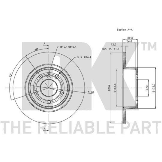 204019 - Brake Disc 