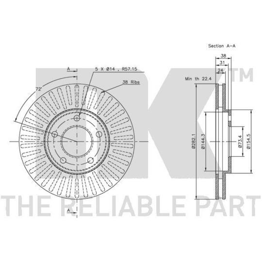 209302 - Brake Disc 