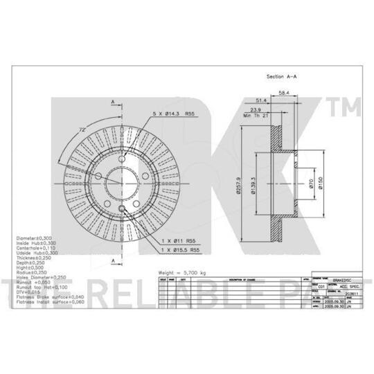 203611 - Brake Disc 