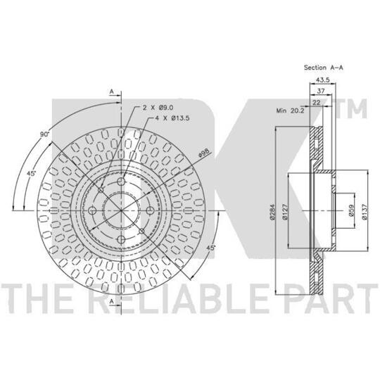 209923 - Brake Disc 