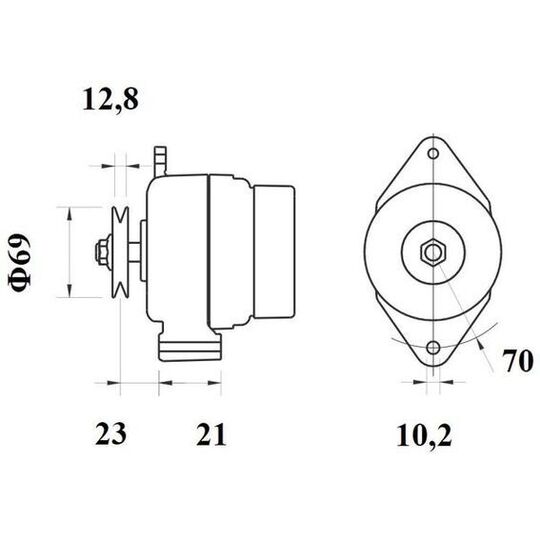 MG 1152 - Alternator 