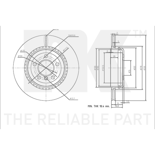 341595 - Brake Disc 