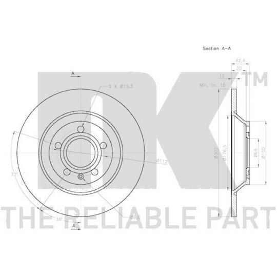 3147148 - Brake Disc 