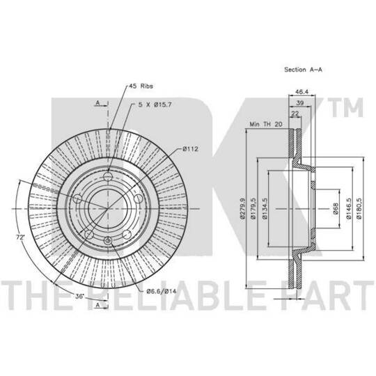 344762 - Brake Disc 