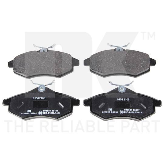 221950 - Brake Pad Set, disc brake 