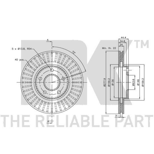 202555 - Brake Disc 