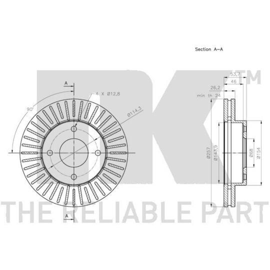 312279 - Brake Disc 