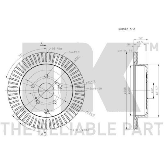 205221 - Brake Disc 