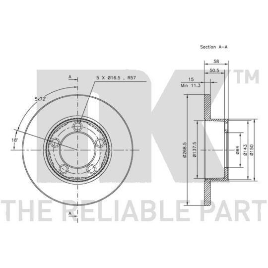 204801 - Brake Disc 