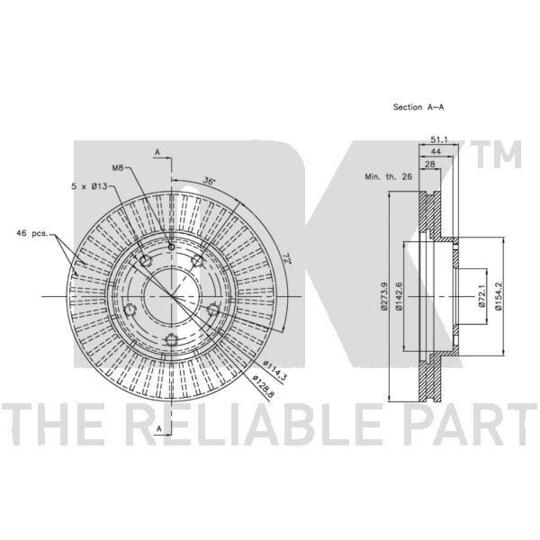 203254 - Brake Disc 