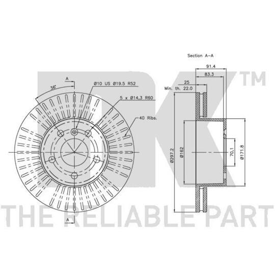 204022 - Brake Disc 