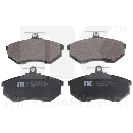 224720 - Brake Pad Set, disc brake 