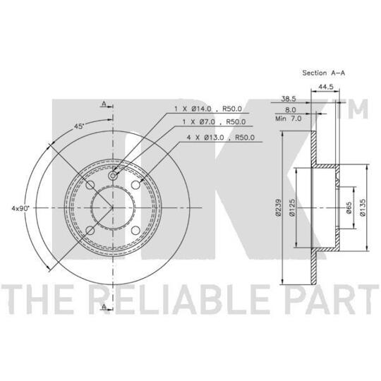 204706 - Brake Disc 