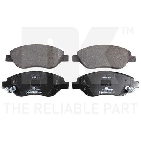 2223106 - Brake Pad Set, disc brake 