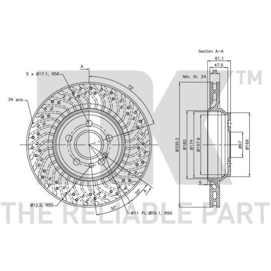 313385 - Brake Disc 