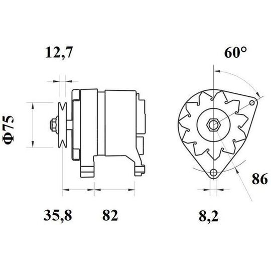 MG 402 - Alternator 