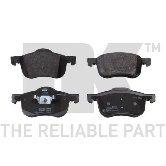 224820 - Brake Pad Set, disc brake 