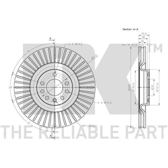 204112 - Brake Disc 