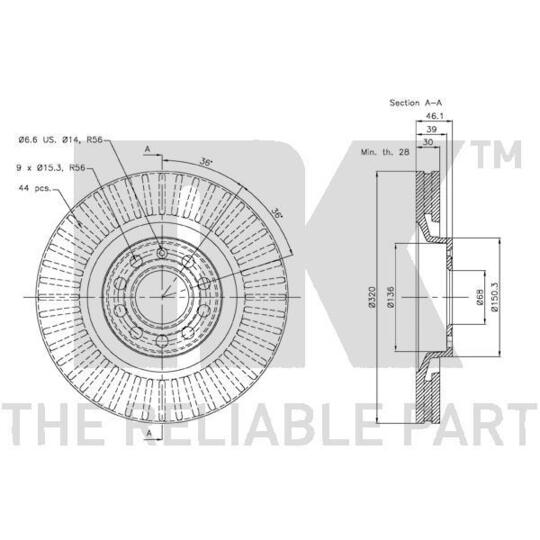 3147107 - Brake Disc 