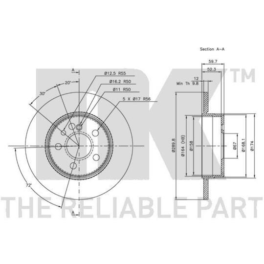 203330 - Brake Disc 