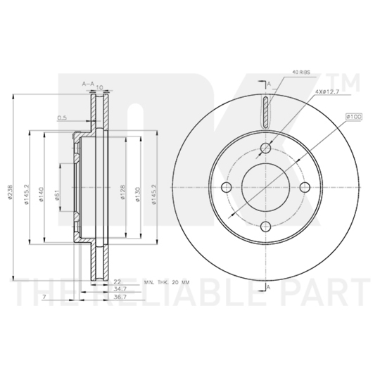 202282 - Brake Disc 