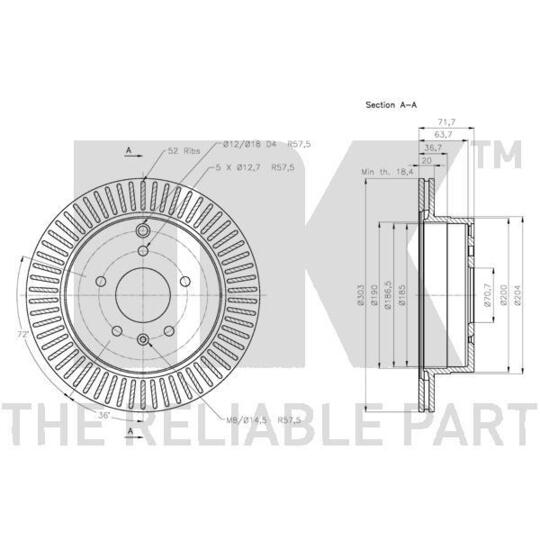 313665 - Brake Disc 