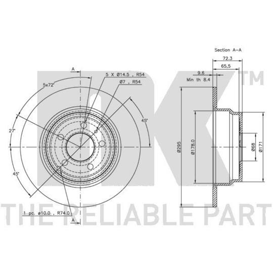 204833 - Brake Disc 