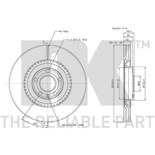 2047112 - Brake Disc 