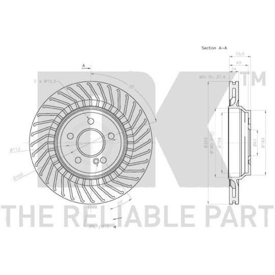 2033120 - Brake Disc 