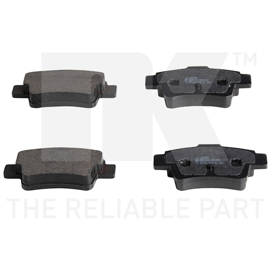 222381 - Brake Pad Set, disc brake 