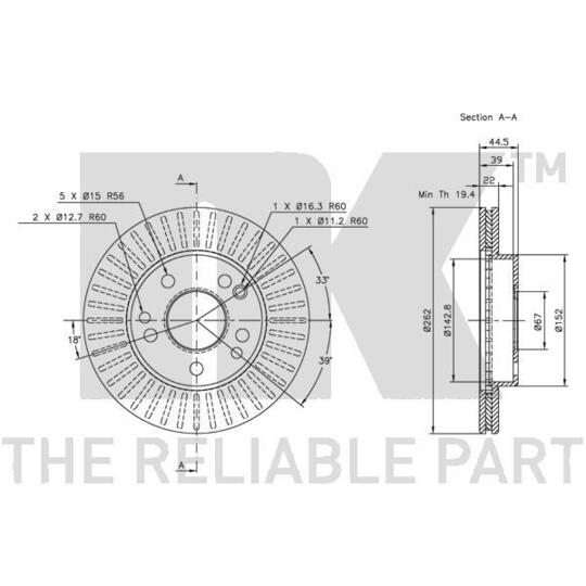 203313 - Brake Disc 