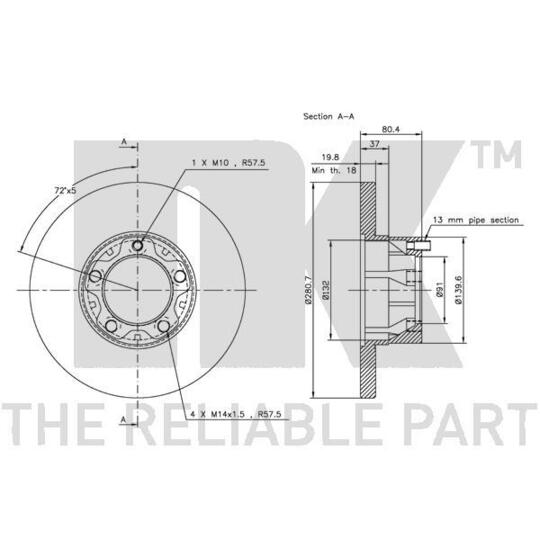 204721 - Brake Disc 