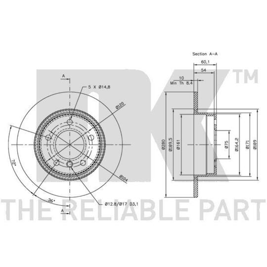 311525 - Brake Disc 