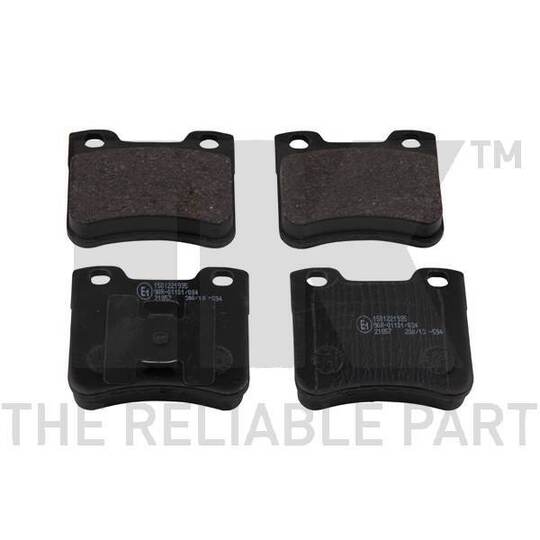 221935 - Brake Pad Set, disc brake 