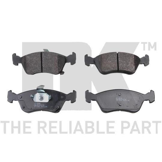 224546 - Brake Pad Set, disc brake 