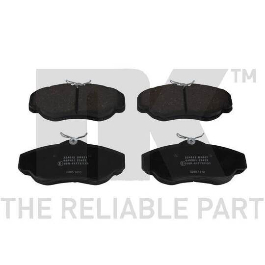 224012 - Brake Pad Set, disc brake 