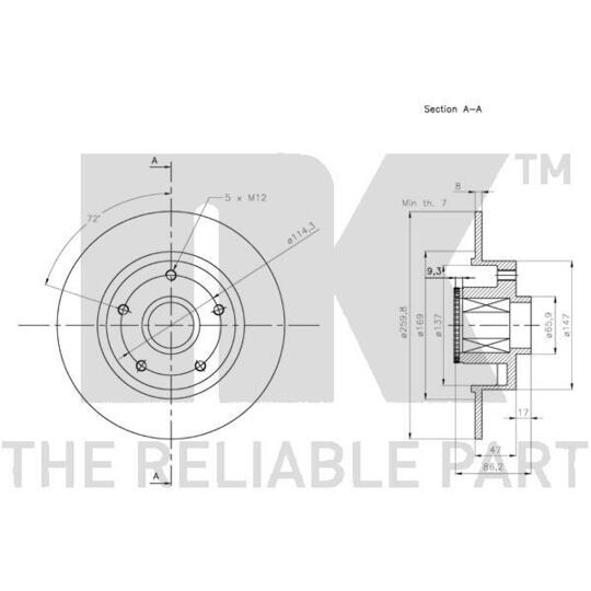 313993 - Brake Disc 